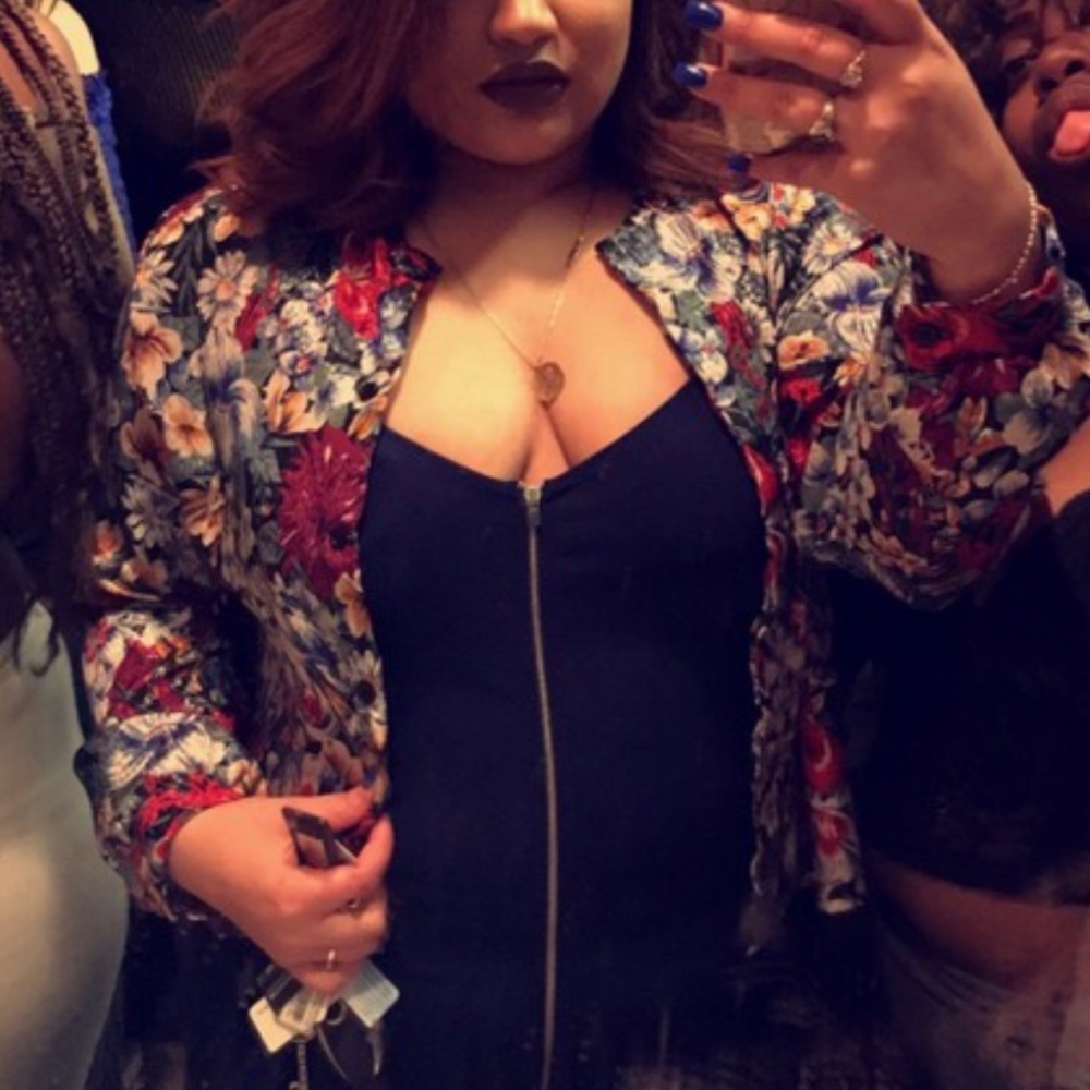 Jeri Marque floral blazer